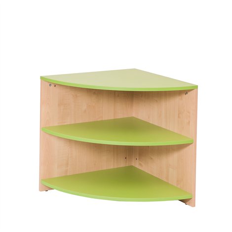 Dulap de colt Verde, colectia Cottage, mobilier gradinita - poza 1