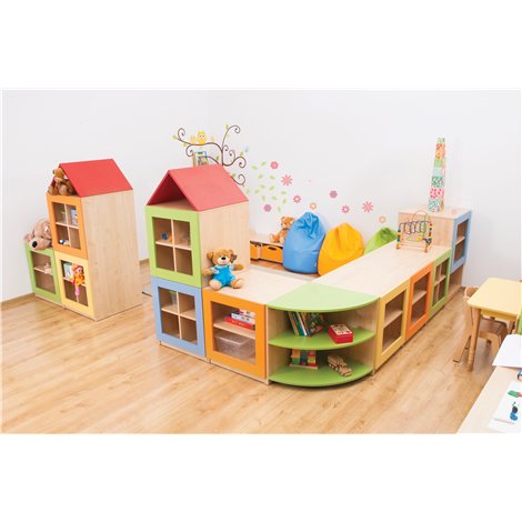 Dulap Galben, colectia Cottage, mobilier gradinita - poza 2