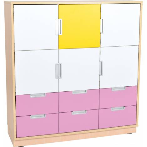 Dulap gradinita cu 9 compartimente Quadro L artar MO092151 - poza 3