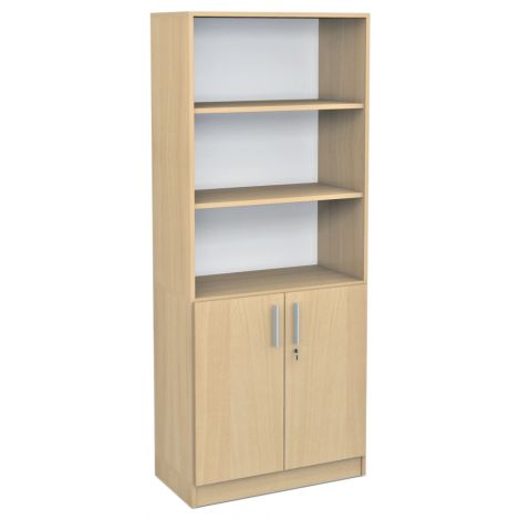 Dulap inalt cu vitrina, culoare artar - poza 2