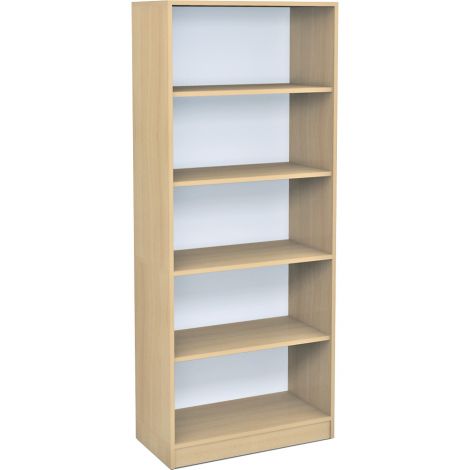 Dulap inalt pentru biblioteca, 185 cm, culoare artar