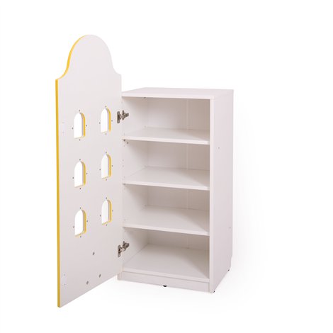 Dulap ingust 3 polite, colectia Orasel, mobilier gradinita - poza 2
