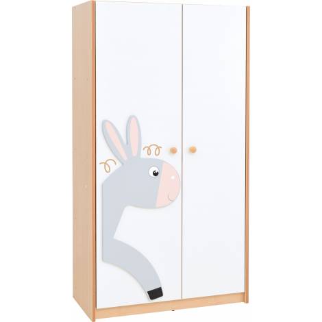 Dulap mare cu aplicatii pentru Set mobilier Ferma - poza 1