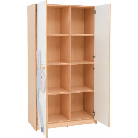Dulap mare cu aplicatii pentru Set mobilier Ferma - poza 2