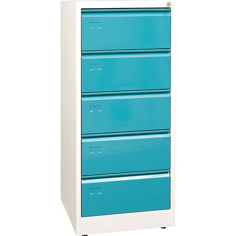 Dulap metalic cu sertare pentru documente format A5, dim 128.5 x 5,5 x 63 cm, ideal cabinet medical gradinita, scoala - poza 2