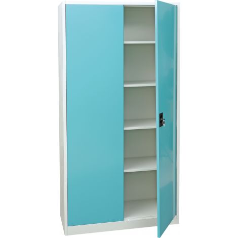 Dulap metalic pentru cabinet medical, cu incuietoare, verde - poza 3