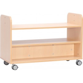 Dulap mobil cu rafturi pentru colturi , deschis – Flexi