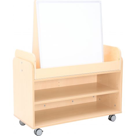Dulap pe roti cu sevalet dublu pentru gradinita Flexi 61 - poza 1
