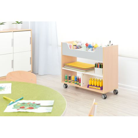 Dulap Qaudro cu roti pentru materiale de creatie - poza 4