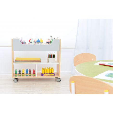 Dulap Qaudro cu roti pentru materiale de creatie - poza 5