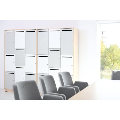 Dulap Quadro cu 9 compatimente cu incuietori Artar, usi cu inchidere silentioasa - poza 4