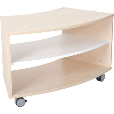 Dulap Quadro curbat cu roti S - poza 1