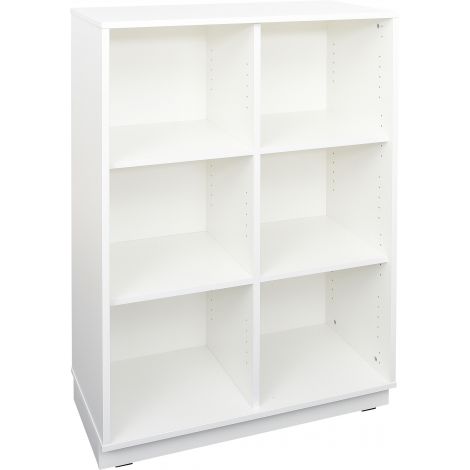 Dulap Quadro L cu 6 compartimente alb - poza 1