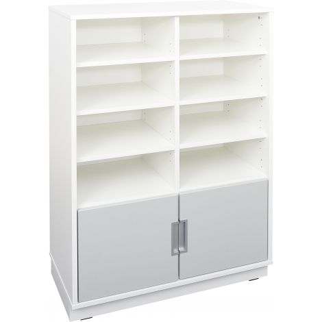 Dulap Quadro L cu 6 compartimente alb - poza 4