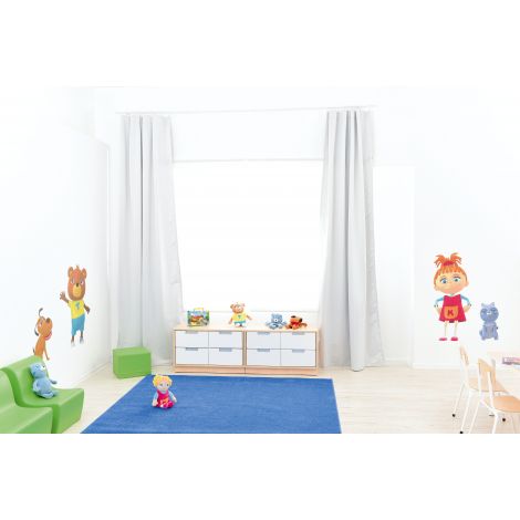 Dulap Quadro S cu plinta, pentru 4 sertare - poza 4