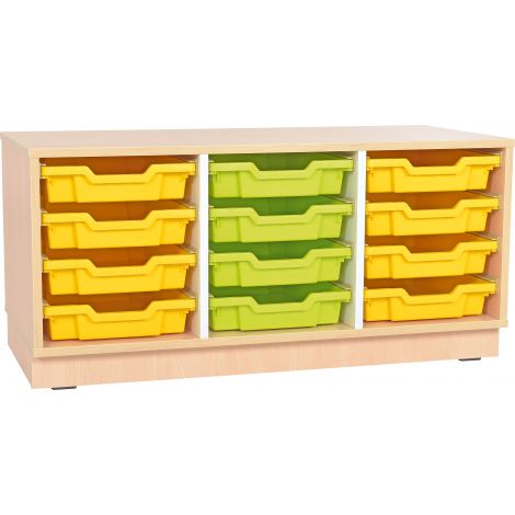 Dulap Quadro S pentru cutii depozitare 2 partitii - poza 2