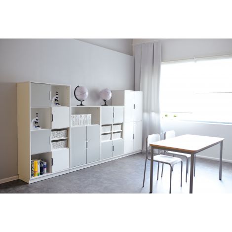 Dulap Quadro XL cu 8 compartimente alb - poza 2