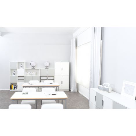 Dulap Quadro XL cu 8 compartimente alb - poza 4
