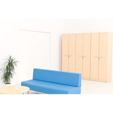 Dulap scolar depozitare materiale didactice, adancime 49.8 cm, Grande low culoare artar - poza 2