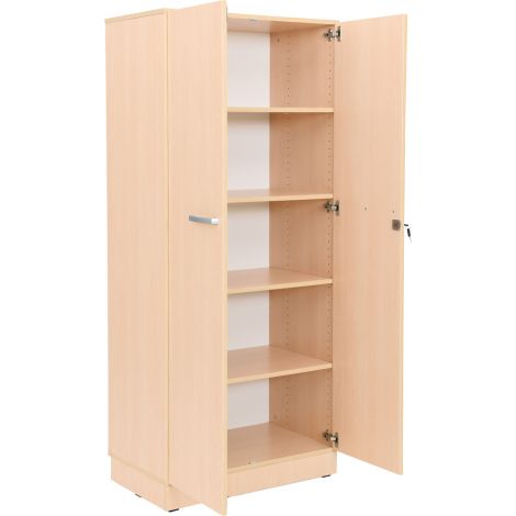 Dulap scolar depozitare materiale didactice, adancime 49.8 cm, Grande low culoare artar - poza 4