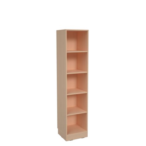 Dulap scolar inaltime 187 cm, ingust, pentru materiale didactice, culoare artar - poza 1