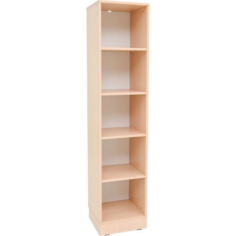 Dulap scolar inaltime 187 cm, ingust, pentru materiale didactice, culoare artar - poza 2