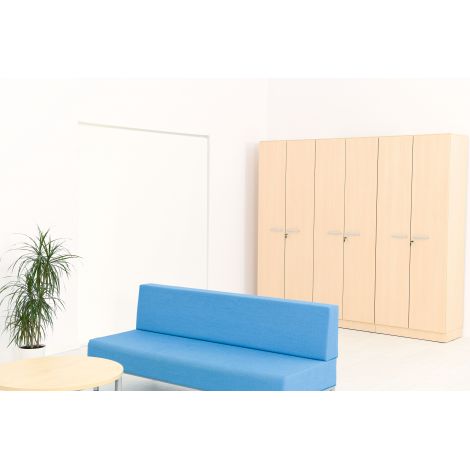 Dulap scolar pentru depozitare materiale didactice Grande low culoare artar - poza 3