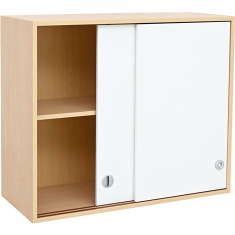 Dulap superior alb din set mobilier gradinita Gradina cu Povesti - poza 2
