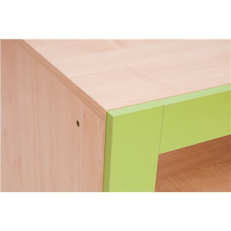 Dulap Verde cu 4 compartimente, colectia Cottage, mobilier gradinita - poza 2