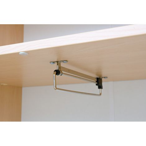 Dulap vestiar 223 cm inaltime, pentru profesor, artar-alb, gradinita si scoala - poza 3