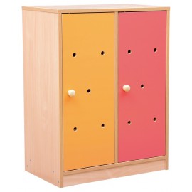 Dulap Vestiar – Rainbow - 2 compartimente - poza 1