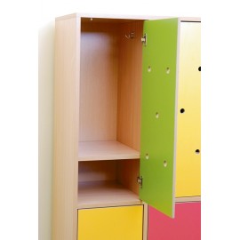 Dulap Vestiar – Rainbow - 2 compartimente - poza 2