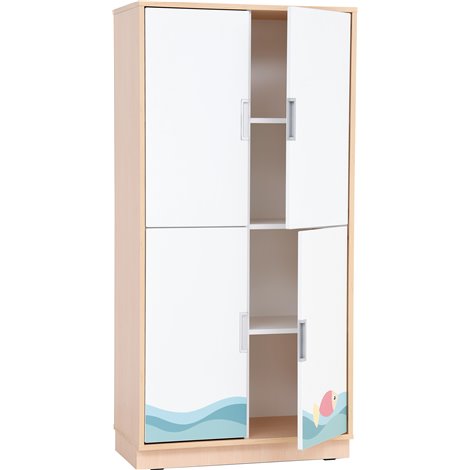 Dulap XL din colectia mobilier tematic pentru gradinita Marea - poza 2