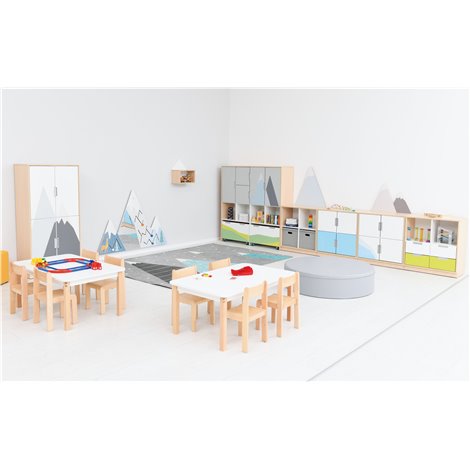 Dulap XL din colectia mobilier tematic pentru gradinita Muntii - poza 3