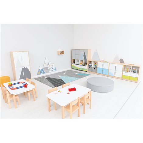 Dulap XL din colectia mobilier tematic pentru gradinita Muntii - poza 4