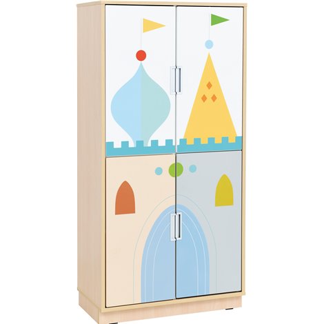 Dulap XL din colectia mobilier tematic pentru gradinita Palatul - poza 1