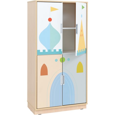 Dulap XL din colectia mobilier tematic pentru gradinita Palatul - poza 2