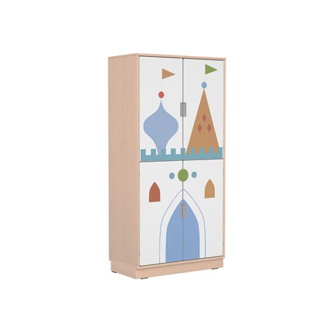 Dulap XL din colectia mobilier tematic pentru gradinita Palatul - poza 3