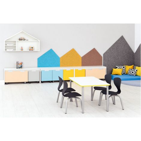 ECO decoratiune Casa mica Galbena - poza 5