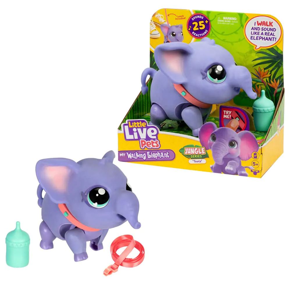 Elefant interactiv Little Live Pets Toots - poza 2