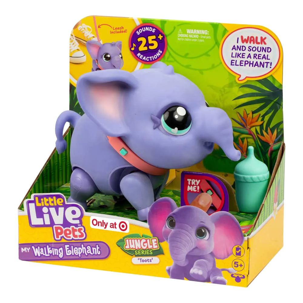Elefant interactiv Little Live Pets Toots - poza 4