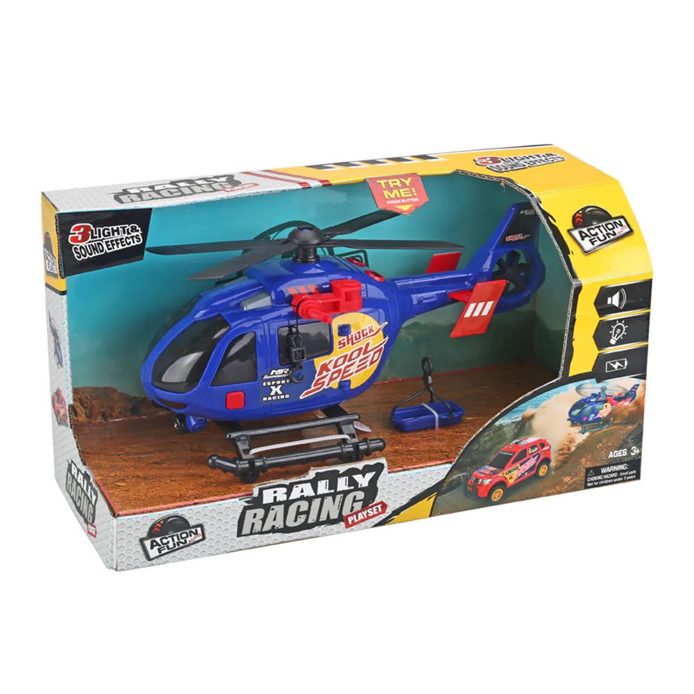 Elicopter cu sunete si lumini Action Fun - poza 2
