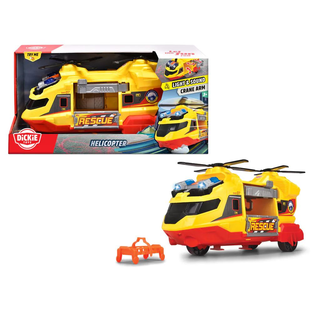 Elicopter cu sunete si lumini Dickie 30 cm - poza 2