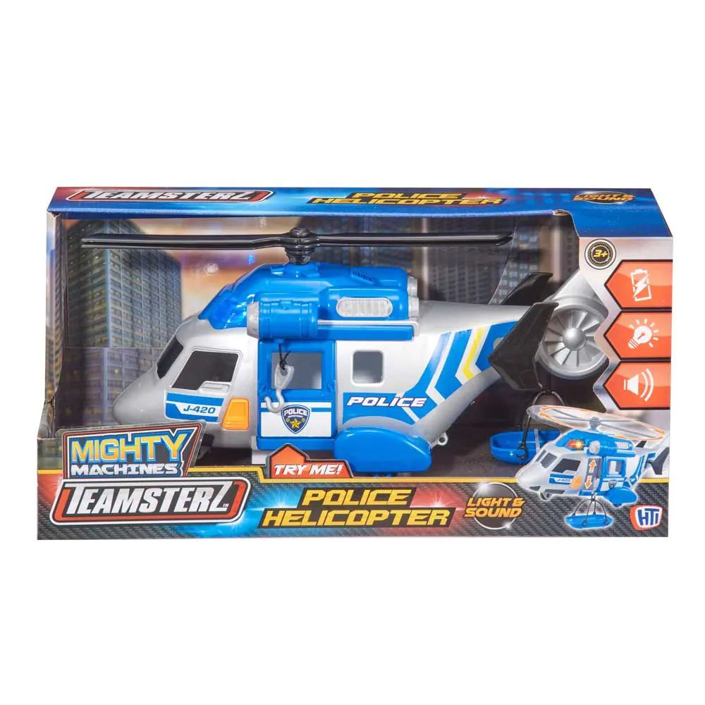 Elicopter de politie cu lumini si sunete Teamsterz - poza 2