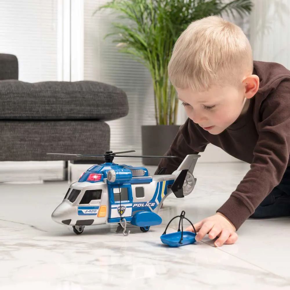 Elicopter de politie cu lumini si sunete Teamsterz - poza 5
