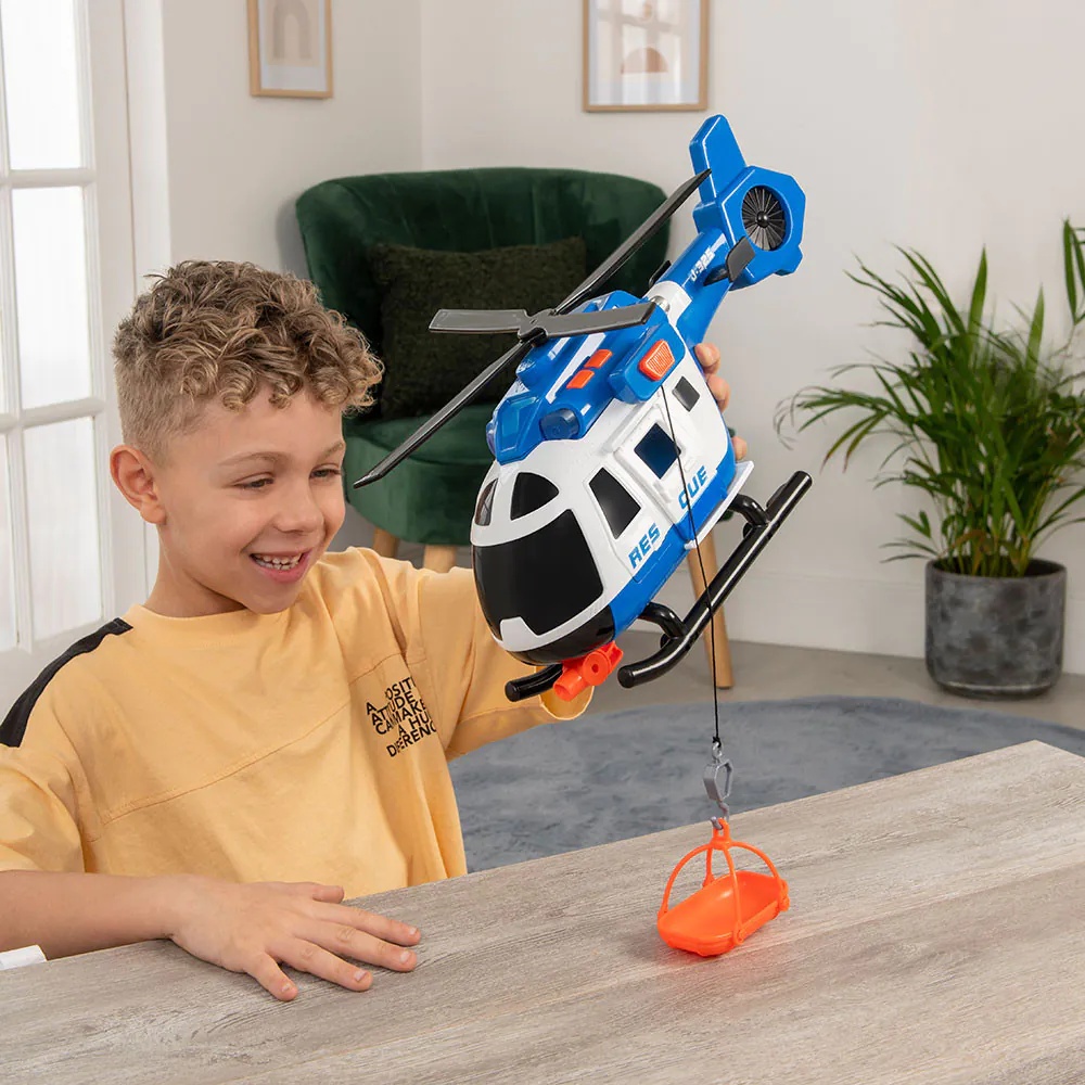 Elicopter de politie cu sunete si lumini HTI Teamsterz L 42 cm - poza 2
