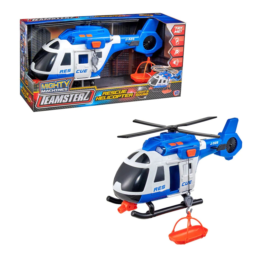 Elicopter de politie cu sunete si lumini HTI Teamsterz L 42 cm - poza 3