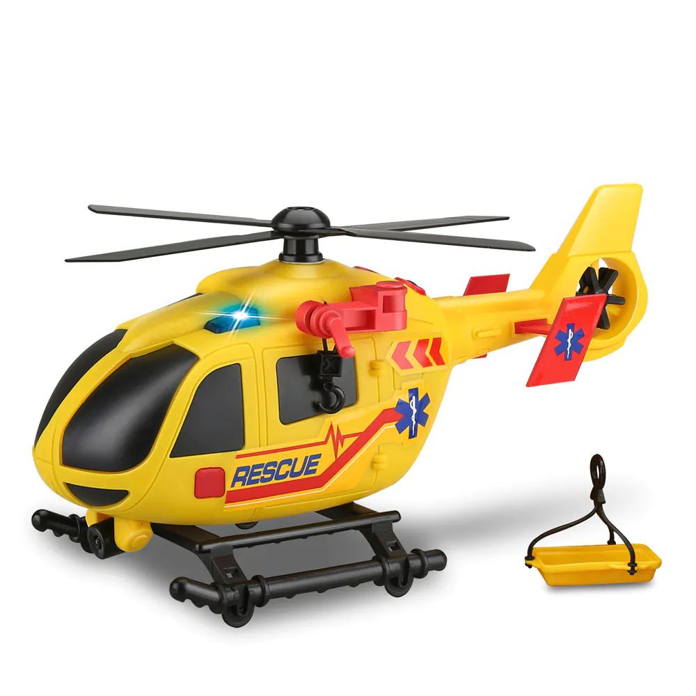 Elicopter de salvare cu sunete si lumini Action Fun - poza 1