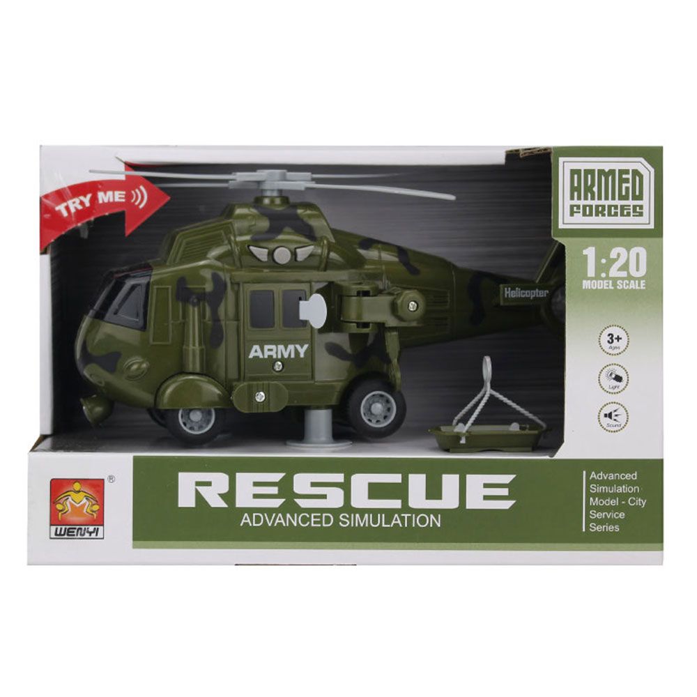 Elicopter militar de salvare City Service 1:20 - poza 2