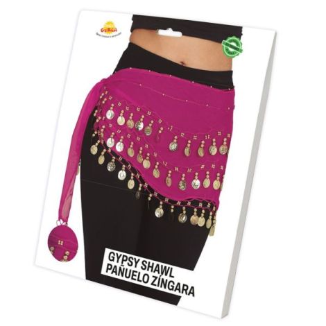 Esarfa orientala fucsia - poza 2